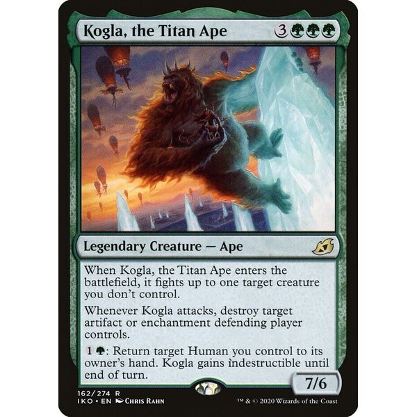 Magic: The Gathering Kogla, the Titan Ape (162) Lightly Played