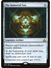 Magic: The Gathering The Immortal Sun (180) Lightly Played