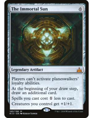 Magic: The Gathering The Immortal Sun (180) Lightly Played
