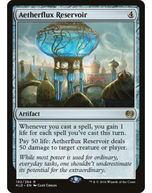 Magic: The Gathering Aetherflux Reservoir (192) Lightly Played