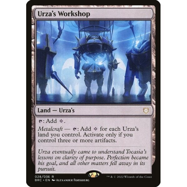 Magic: The Gathering Urza's Workshop (028) Lightly Played