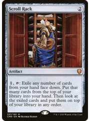 Magic: The Gathering Scroll Rack (337) Lightly Played