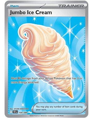 Pokemon Jumbo Ice Cream (109) Lightly Played Holofoil