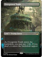 Magic: The Gathering Overgrown Tomb (Borderless) (296) Lightly Played