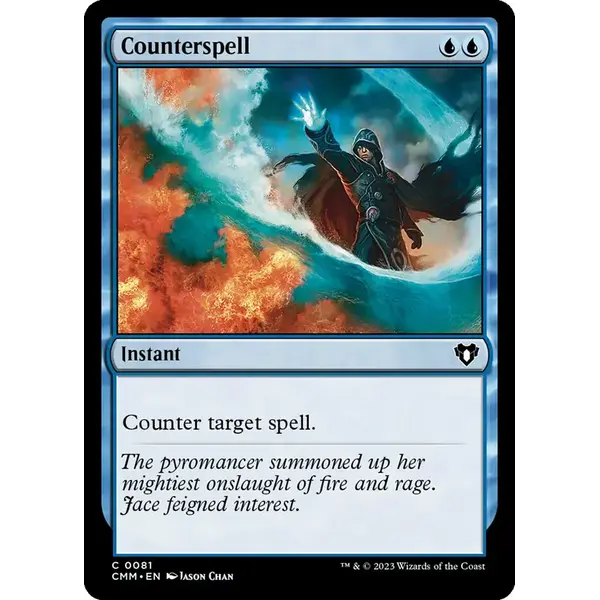 Magic: The Gathering Counterspell (081) Lightly Played Foil