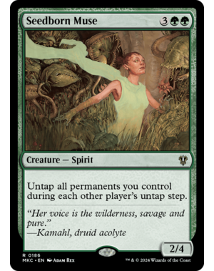Magic: The Gathering Seedborn Muse (186) Lightly Played