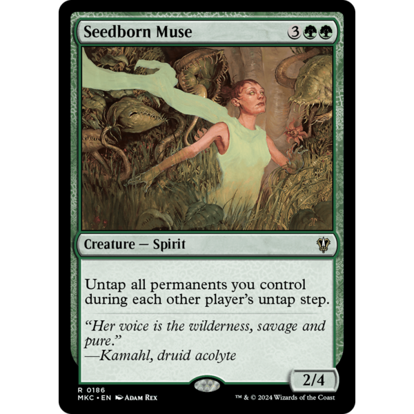 Magic: The Gathering Seedborn Muse (186) Lightly Played