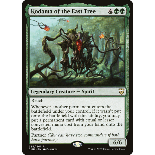 Magic: The Gathering Kodama of the East Tree (239) Lightly Played