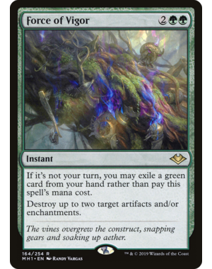 Magic: The Gathering Force of Vigor (164) Lightly Played