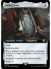 Magic: The Gathering Mithril Coat (Extended Art) (379) Lightly Played