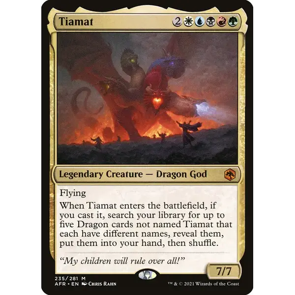 Magic: The Gathering Tiamat (235) Near Mint