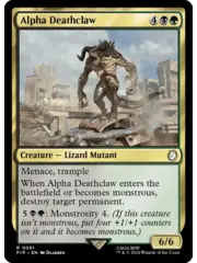 Magic: The Gathering Alpha Deathclaw (091) Lightly Played