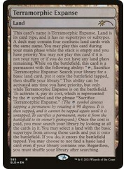 Magic: The Gathering Terramorphic Expanse (Full-Text Lands) (585) Lightly Played Foil