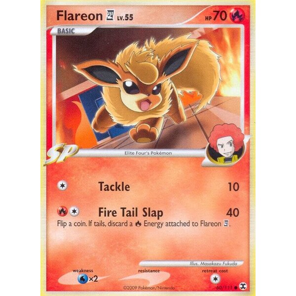 Pokemon Flareon E4 (060) Lightly Played