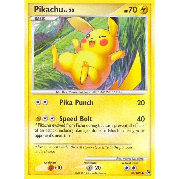 Pokemon Pikachu (070) Lightly Played