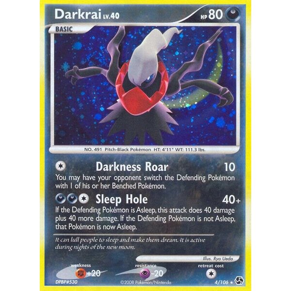 Pokemon Darkrai (004) Damaged Holofoil