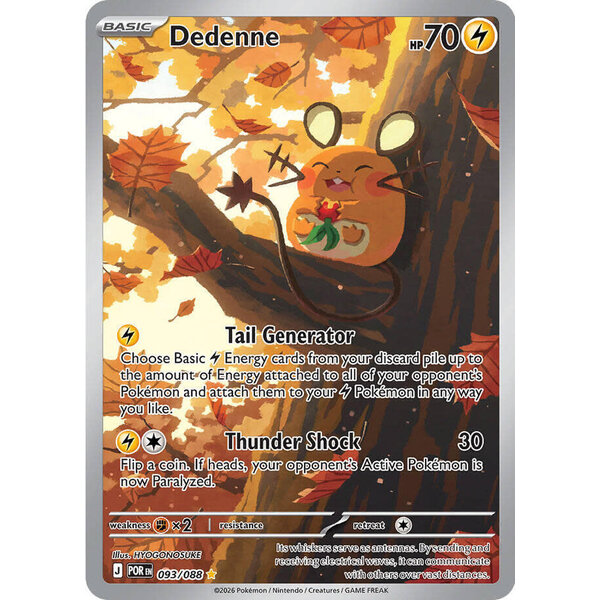 Pokemon Dedenne (093) Lightly Played Holofoil
