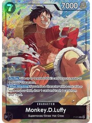 Bandai Monkey.D.Luffy (Premium Card Collection -Best Selection Vol. 3-) (P-075) Near Mint Foil