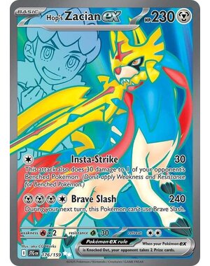 Pokemon Hop's Zacian ex (176) Lightly Played Holofoil