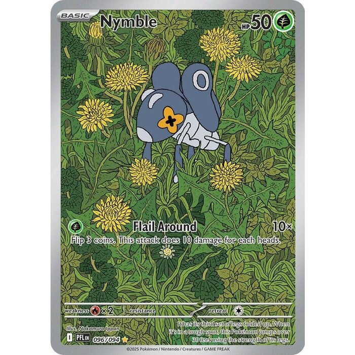 Pokemon Nymble (096) Lightly Played Holofoil
