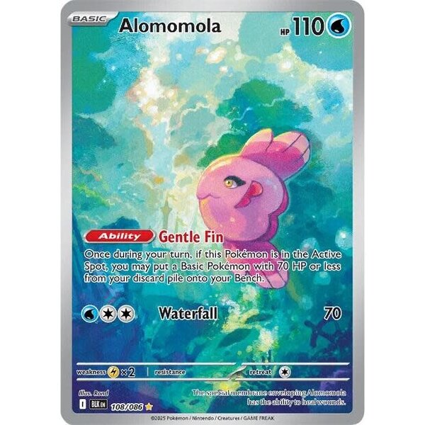 Pokemon Alomomola (108) Near Mint Holofoil