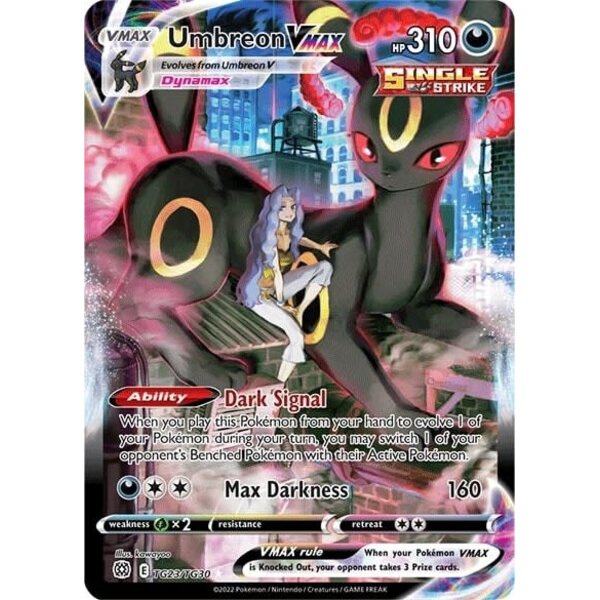 Pokemon Umbreon VMAX (TG23) Near Mint Holofoil