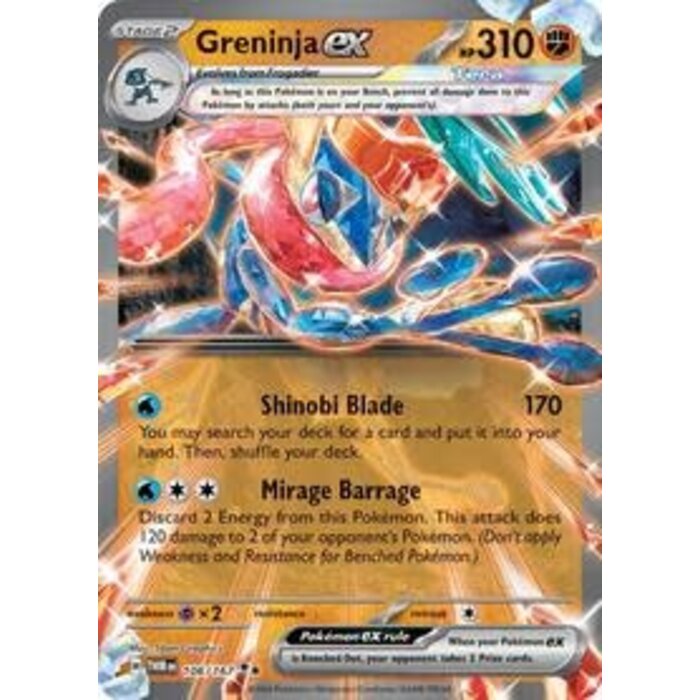 Pokemon Greninja ex (106) Lightly Played Holofoil