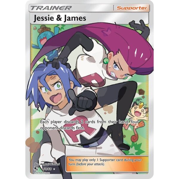 Pokemon Jessie & James (068) Near Mint Holofoil