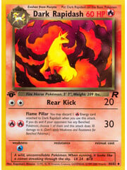 Pokemon Dark Rapidash (044) 1st ED Lightly Played