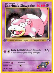 Pokemon Sabrina's Slowpoke (095) 1st ED Lightly Played