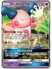 Pokemon Mr. Mime GX (067) Lightly Played Holofoil