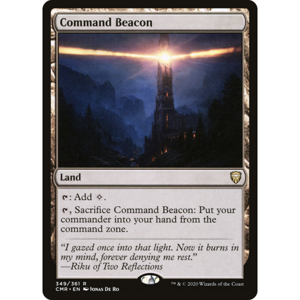 Magic: The Gathering Command Beacon (349) Lightly Played