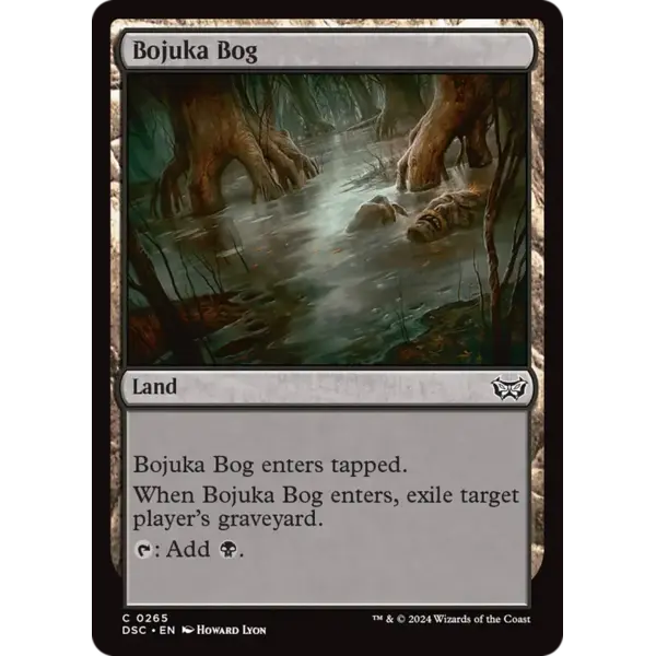 Magic: The Gathering Bojuka Bog (265) Lightly Played