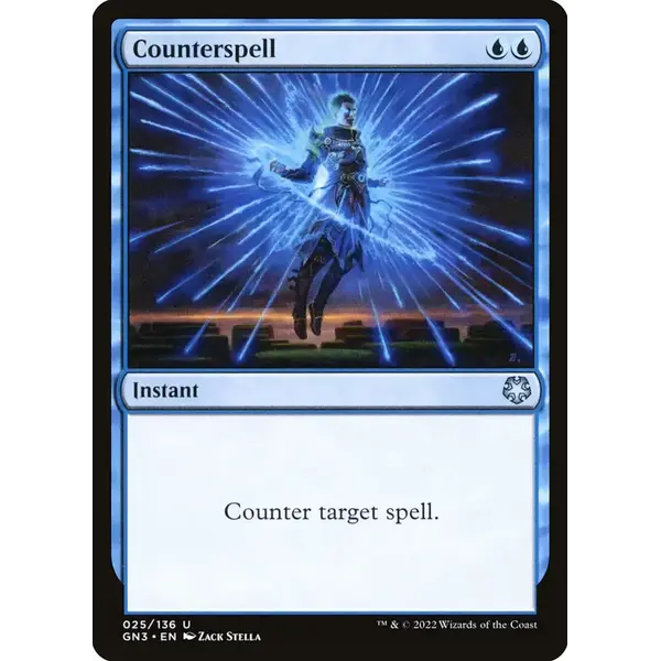 Magic: The Gathering Counterspell (025) Lightly Played