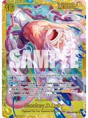 Bandai Monkey.D.Luffy (EB04-061) Lightly Played Foil