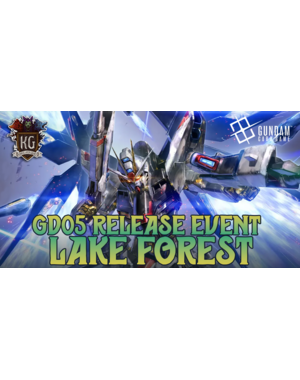 Bandai 7/26/26 Lake Forest Gundam Freedom Ascension [GD05] Release Event Sunday 12 PM