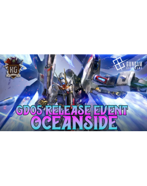Bandai 7/28/26 Oceanside Gundam Freedom Ascension [GD05] Release Event Tuesday 630 PM