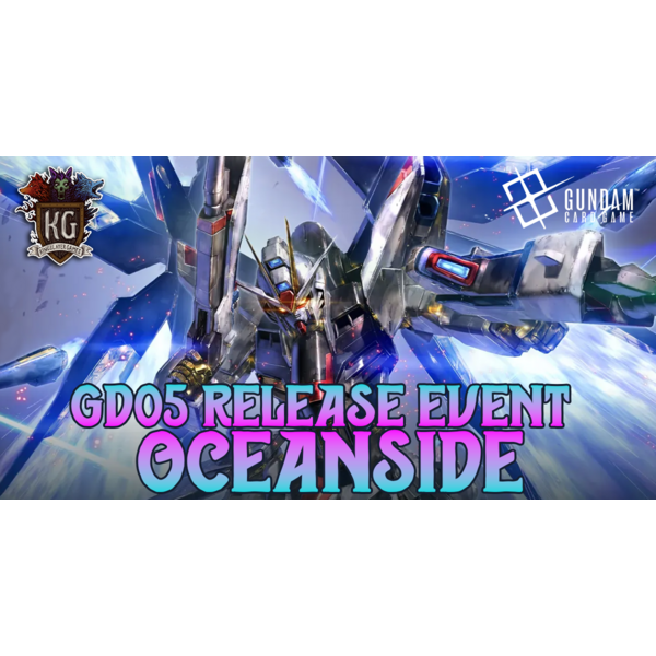 Bandai 7/28/26 Oceanside Gundam Freedom Ascension [GD05] Release Event Tuesday 630 PM