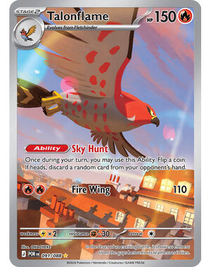 Pokemon Talonflame (091) Lightly Played Holofoil