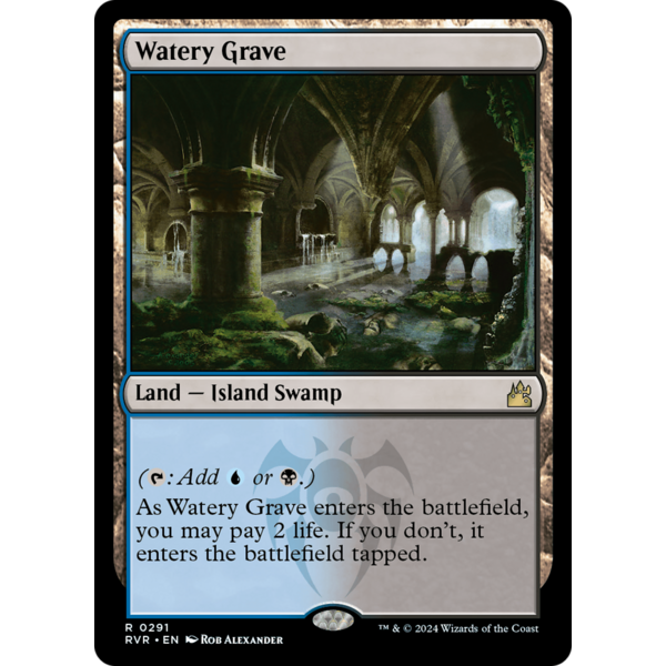 Magic: The Gathering Watery Grave (291) Lightly Played