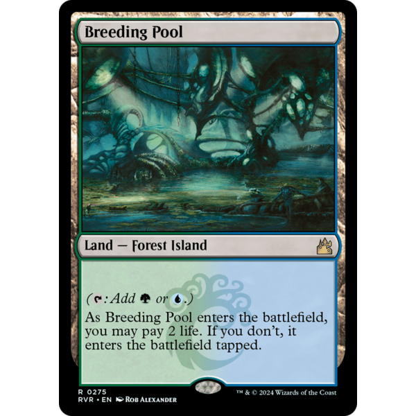 Magic: The Gathering Breeding Pool (275) Lightly Played