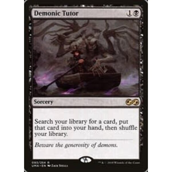Magic: The Gathering Demonic Tutor (093) Lightly Played