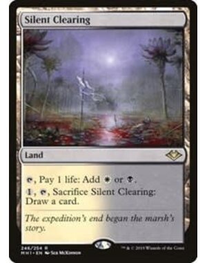 Magic: The Gathering Silent Clearing (246) Lightly Played