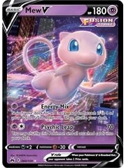 Pokemon Mew V (060) Lightly Played Holofoil