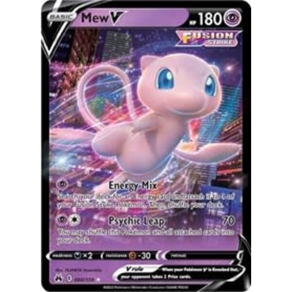 Pokemon Mew V (060) Lightly Played Holofoil