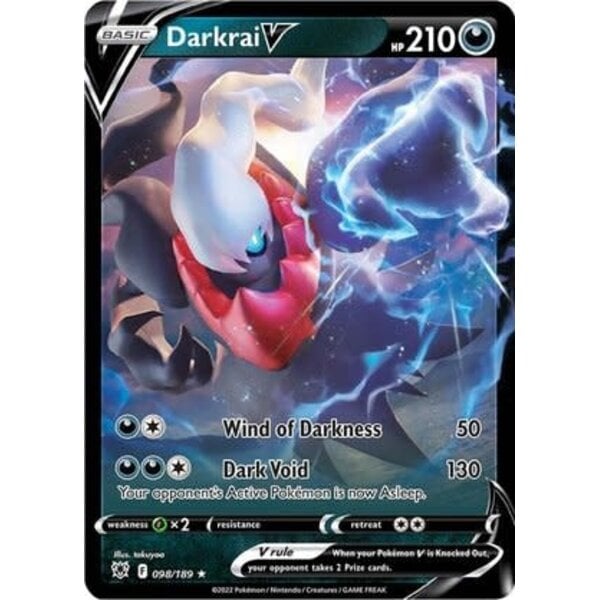 Pokemon Darkrai V (098) Lightly Played Holofoil