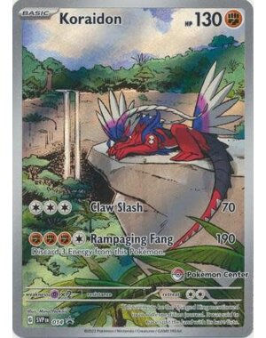 Pokemon Koraidon (Pokemon Center Exclusive) (014) Lighlty Played Holofoil