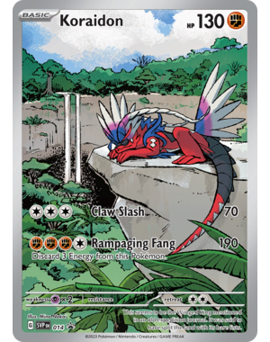Pokemon Koraidon (014) Lightly Played Holofoil