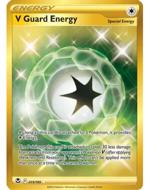 Pokemon V Guard Energy (Secret) (215) Lightly Played Holofoil