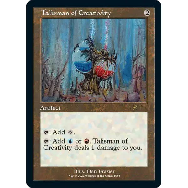 Magic: The Gathering Talisman of Creativity (Foil Etched) (1058) Near Mint Foil